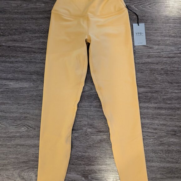 Yellow Abercrombie YPB Workout Set - Tank, Scrunchie, & Leggings. NWT! - Picture 4 of 6